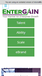Mobile Screenshot of entergain.com